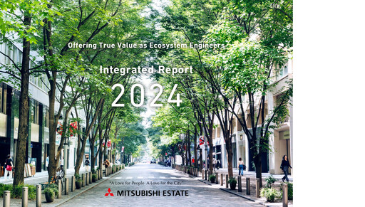 Thumbnail Mitsubishi Estate Integrated Report 2024