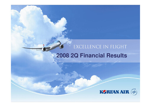 Thumbnail Korean Air Lines Quarterly Report 2008-q2