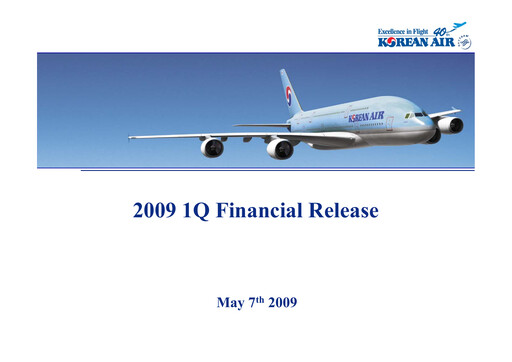 Thumbnail Korean Air Lines Quarterly Report 2009-q1