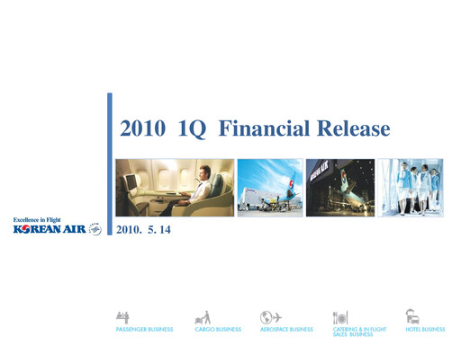 Thumbnail Korean Air Lines Quarterly Report 2010-q1