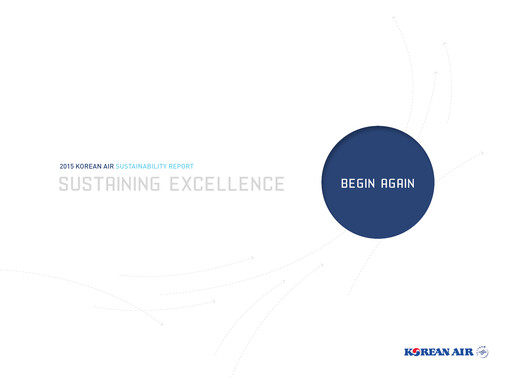 Vorschaubild Korean Air Lines Nachhaltigkeitsbericht 2015