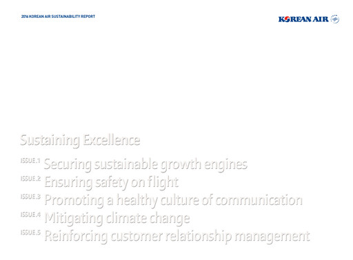 Vorschaubild Korean Air Lines Nachhaltigkeitsbericht 2016