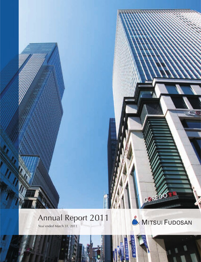 Thumbnail Mitsui Fudosan Annual Report 2011