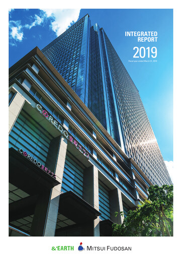Thumbnail Mitsui Fudosan Annual Report 2019