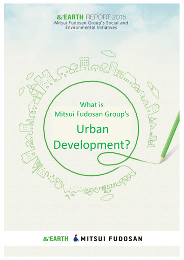 Thumbnail Mitsui Fudosan ESG Report 2015