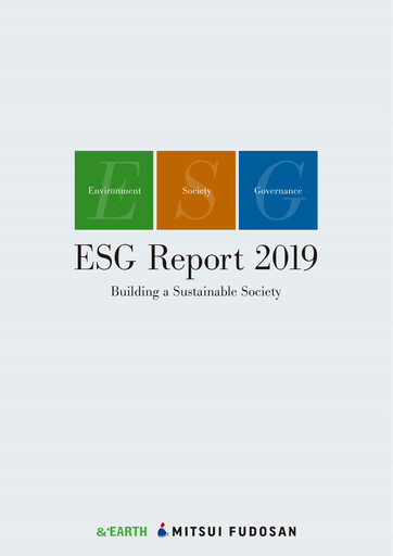 Thumbnail Mitsui Fudosan ESG Report 2019