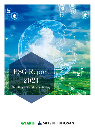 Thumbnail Mitsui Fudosan ESG Report 2021