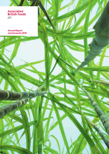 Thumbnail Associated British Foods Annual Report 2016