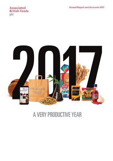 Thumbnail Associated British Foods Annual Report 2017