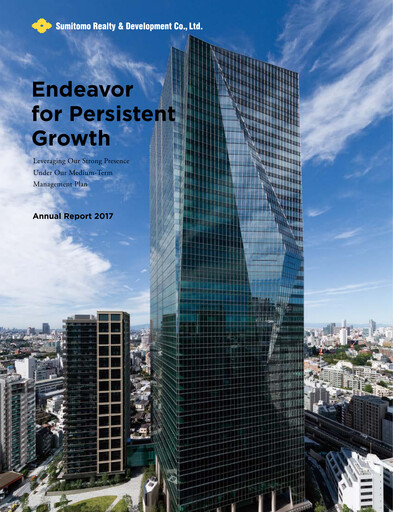Thumbnail Sumitomo Realty & Development Annual Report 2017
