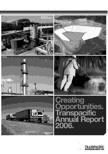 Thumbnail Cleanaway Waste Management Annual Report 2006