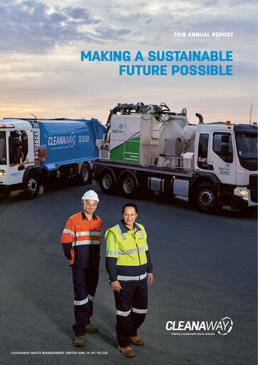 Thumbnail Cleanaway Waste Management Annual Report 2018