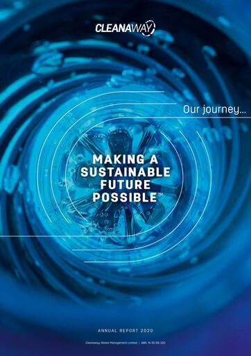 Thumbnail Cleanaway Waste Management Annual Report 2020