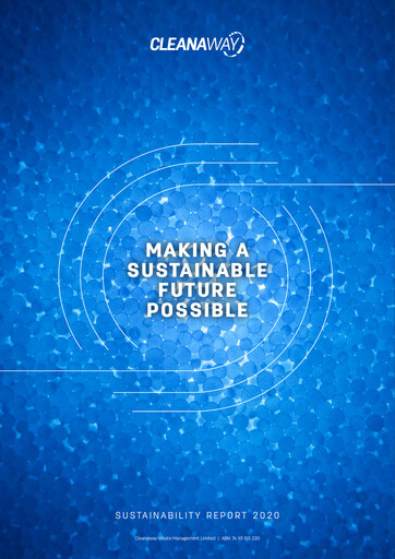 Thumbnail Cleanaway Waste Management Sustainability Report 2020