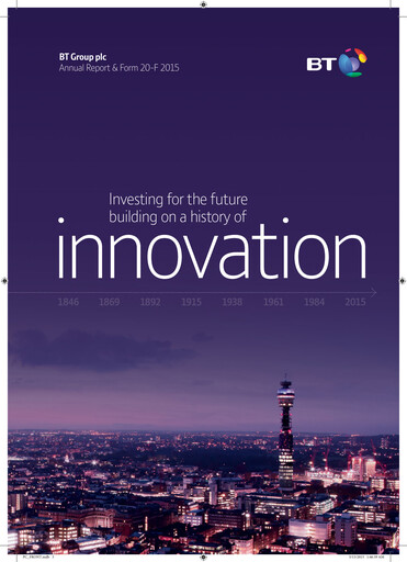 Thumbnail BT Group Annual Report 2015