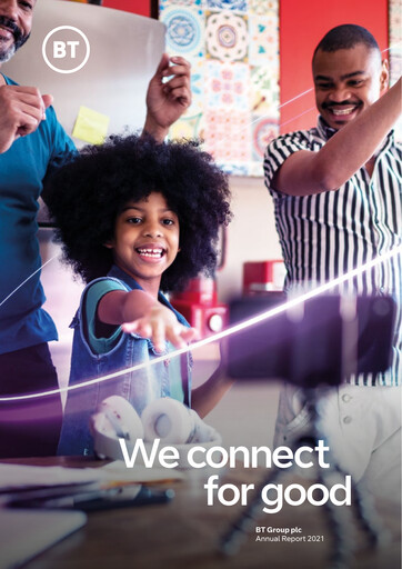 Thumbnail BT Group Annual Report 2021