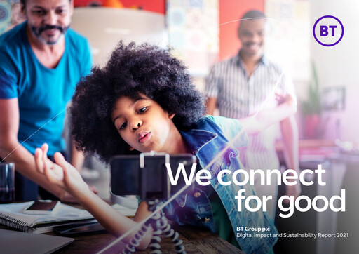 Thumbnail BT Group Sustainability Report 2021