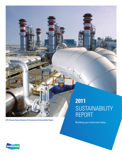Thumbnail Doosan Enerbility Sustainability Report 2011