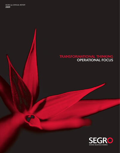 Thumbnail SEGRO Annual Report 2009