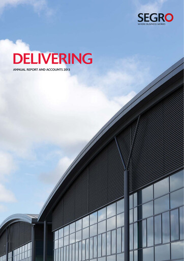 Thumbnail SEGRO Annual Report 2013