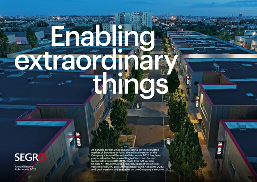 Thumbnail SEGRO Annual Report 2023