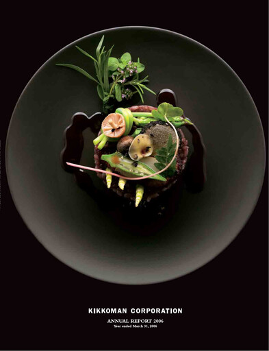Thumbnail Kikkoman Annual Report 2006