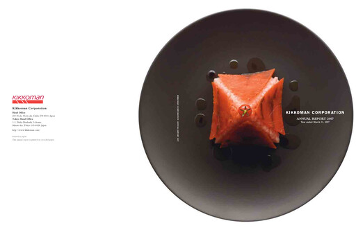 Thumbnail Kikkoman Annual Report 2007