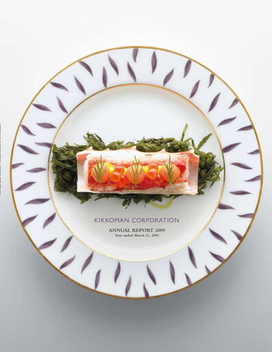 Thumbnail Kikkoman Annual Report 2009