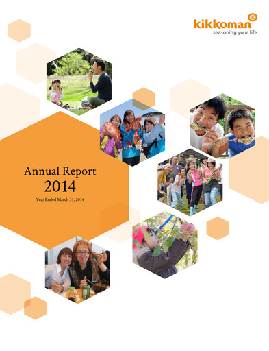 Thumbnail Kikkoman Annual Report 2014