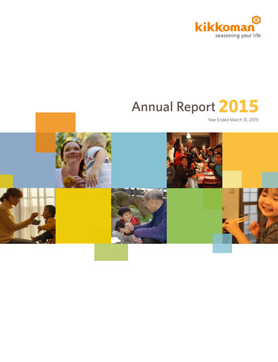 Thumbnail Kikkoman Annual Report 2015