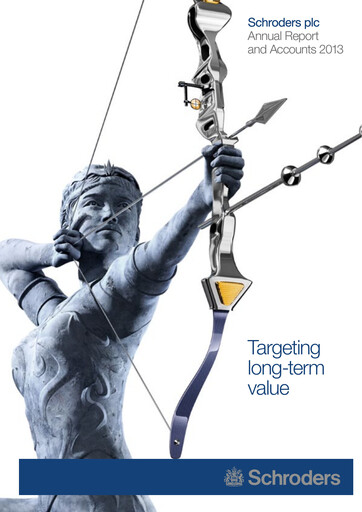 Thumbnail Schroders Annual Report 2013