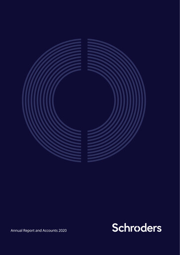 Thumbnail Schroders Annual Report 2020