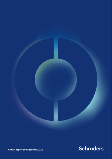 Thumbnail Schroders Annual Report 2022