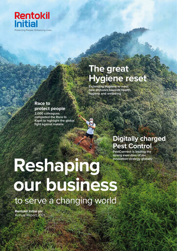 Thumbnail Rentokil Initial Annual Report 2021