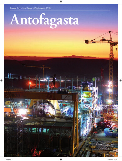 Thumbnail Antofagasta Annual Report 2010