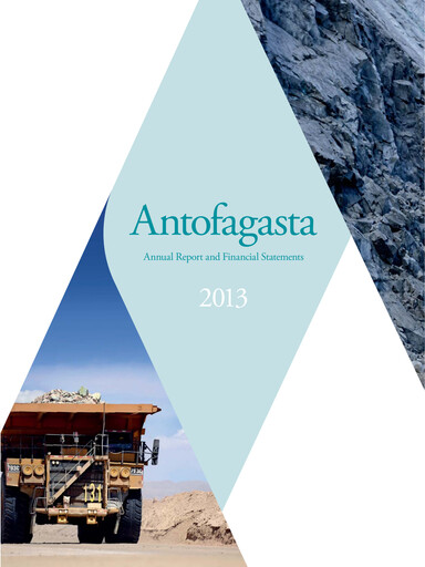 Thumbnail Antofagasta Annual Report 2013