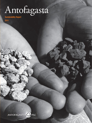 Thumbnail Antofagasta Sustainability Report 2011