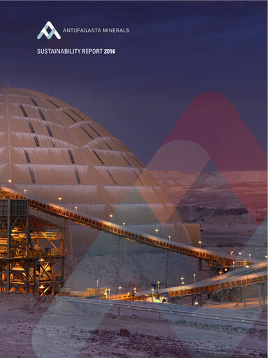 Thumbnail Antofagasta Sustainability Report 2016