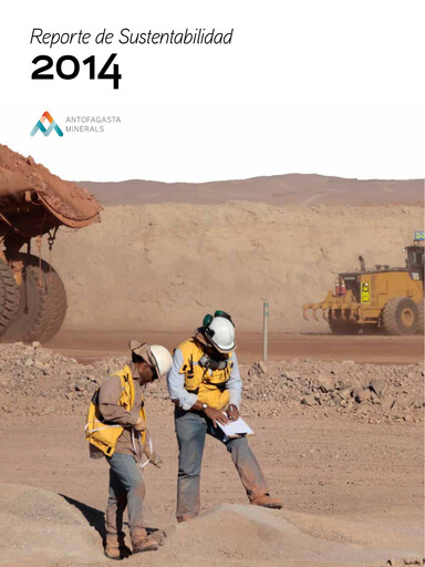 Thumbnail Antofagasta Sustainability Report 2014