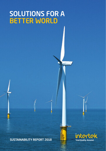 Thumbnail Intertek Sustainability Report 2018