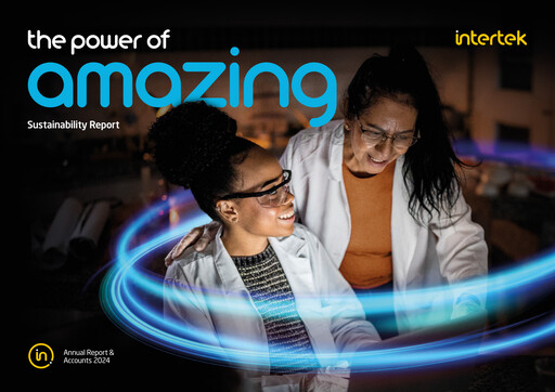 Thumbnail Intertek Sustainability Report 2024