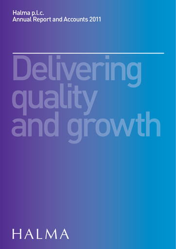 Vorschaubild Halma Jahresbericht 2011