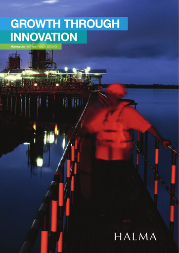 Thumbnail Halma Half-year Report 2012-h1