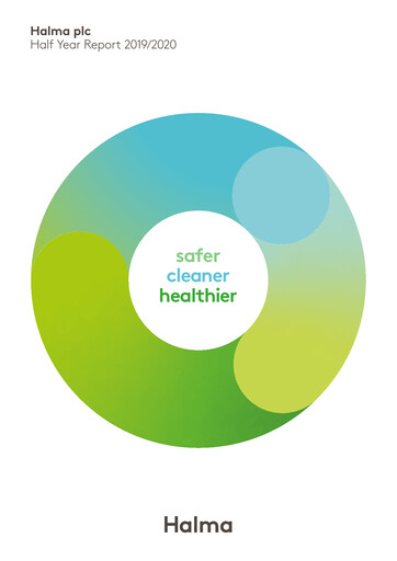 Thumbnail Halma Half-year Report 2019-h1