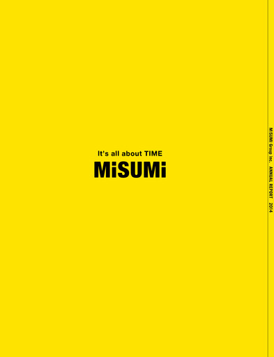Miniature MISUMI Group Rapport annuel 2014