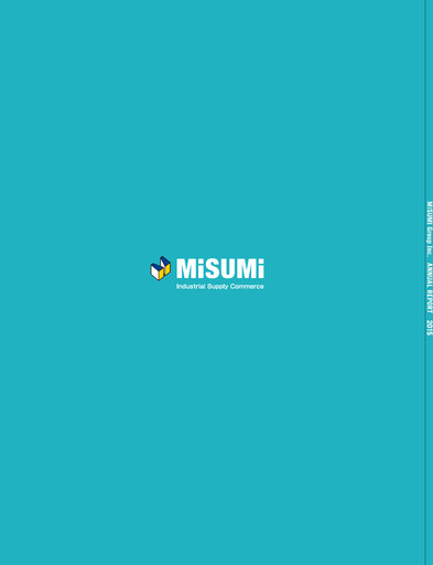 Miniature MISUMI Group Rapport annuel 2015