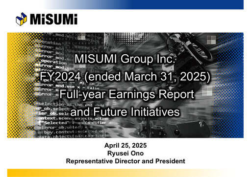 Thumbnail MISUMI Group Financial Report 2024