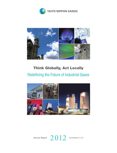 Thumbnail Nippon Sanso Annual Report fy2012