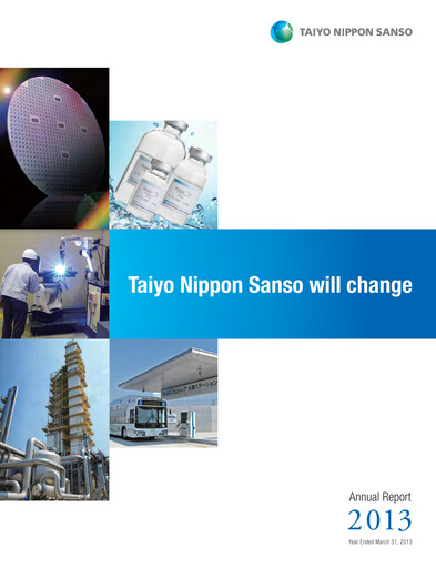 Thumbnail Nippon Sanso Annual Report fy2013