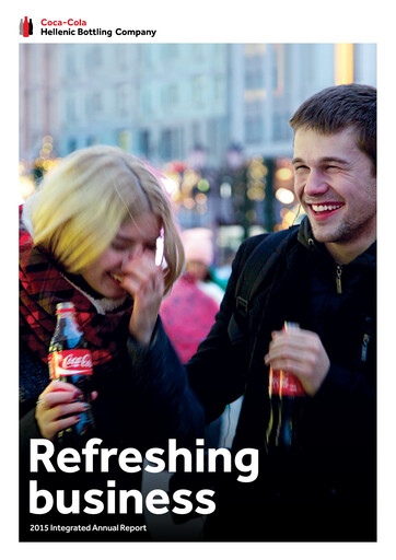 Thumbnail Coca-Cola HBC Annual Report 2015